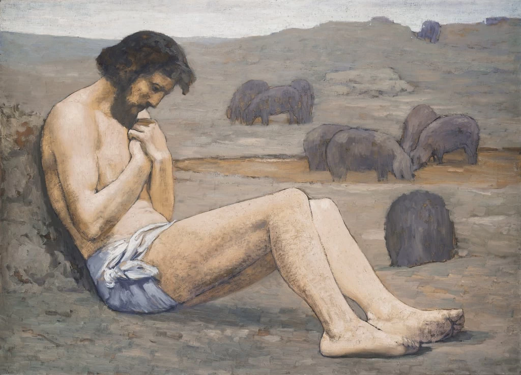 Pierre Puvis de Chavannes - Il figlio prodigo, National Gallery of Art, Washington DC